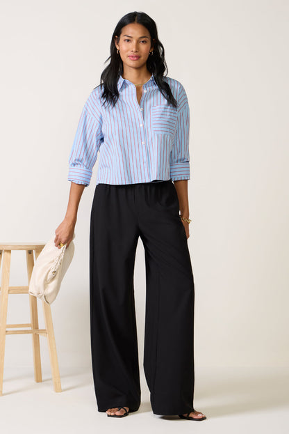 Aiden Crop Shirt