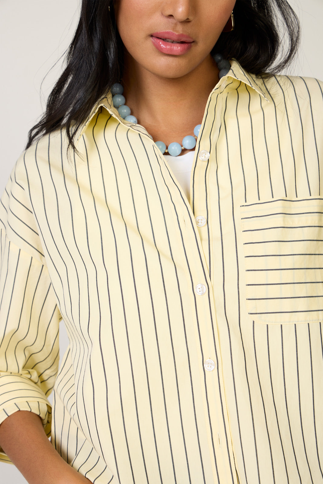 Aiden Crop Shirt