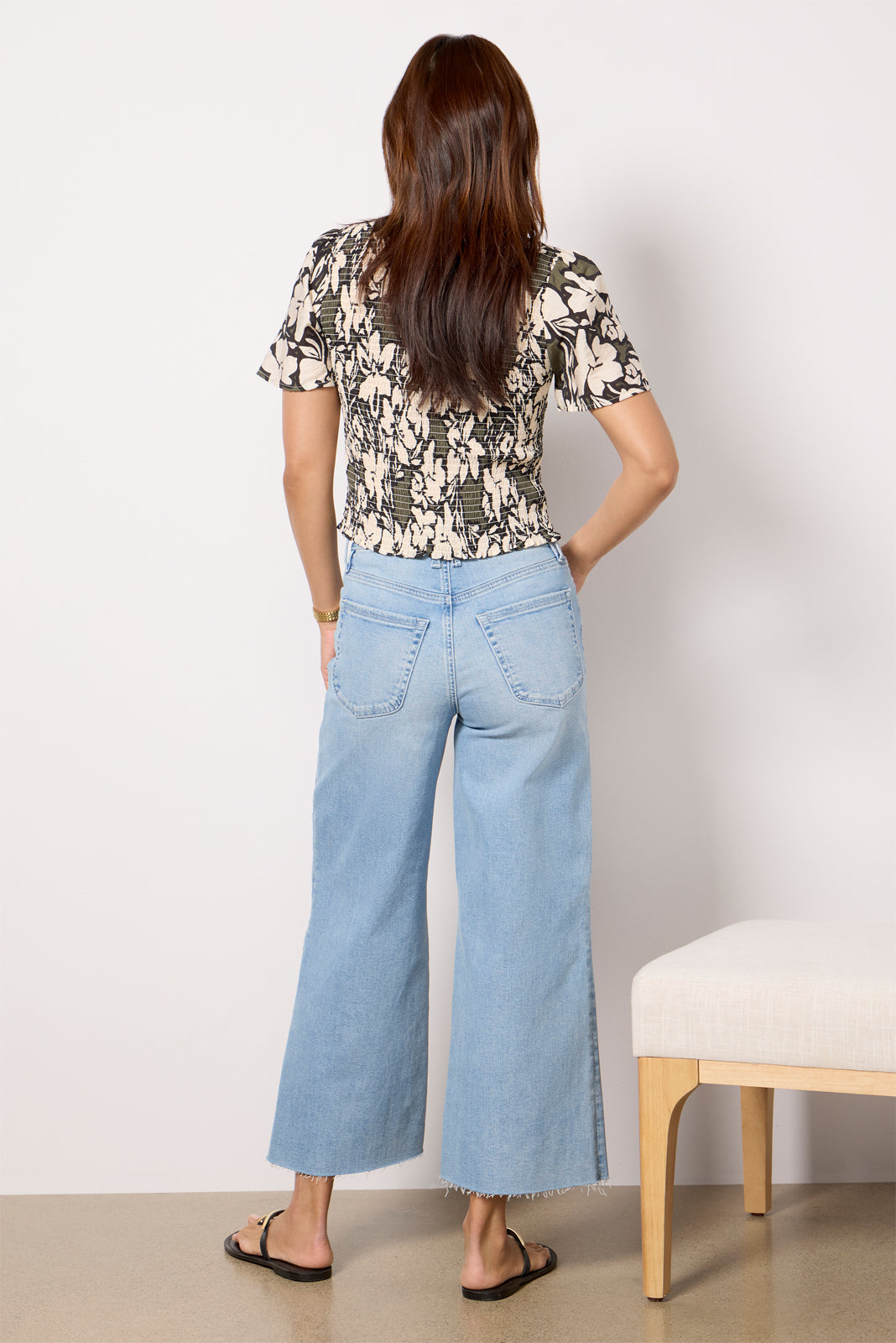 Good Waist Palazzo Crop