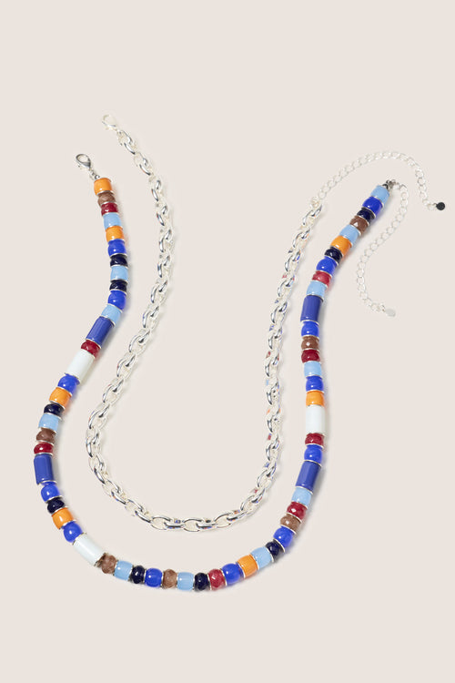 Clara Semi Stone Necklace