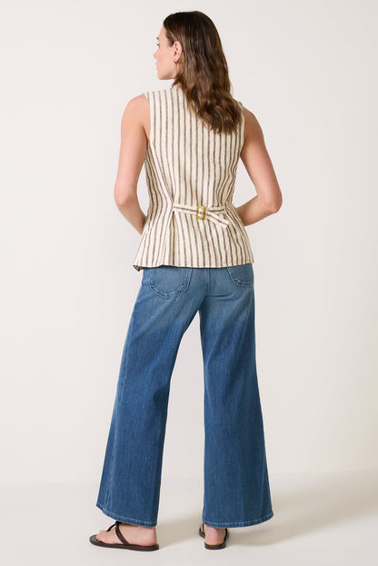 Good Waist Palazzo Ankle Jean