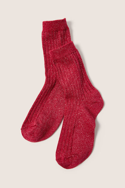Her Lurex Sock