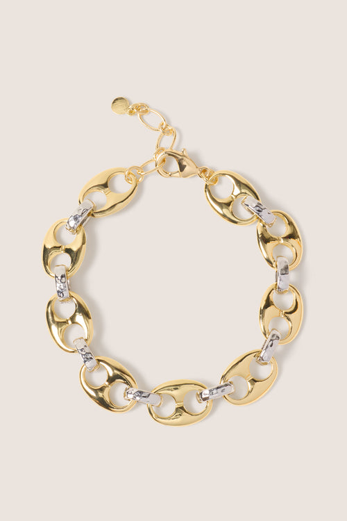 Garrett Two Tone Bracelet