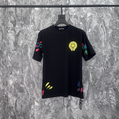 CHH Chrome Heart T Shirts Summer Short Sleeve Street Half Sleeve T-Shirt