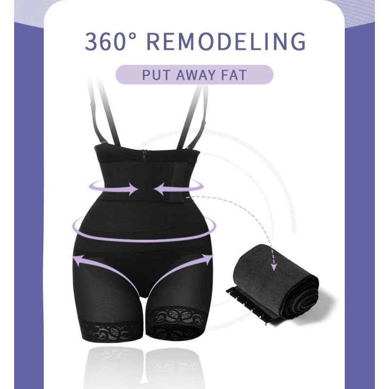 Butt lifter panty crotchless tummy control butt lift