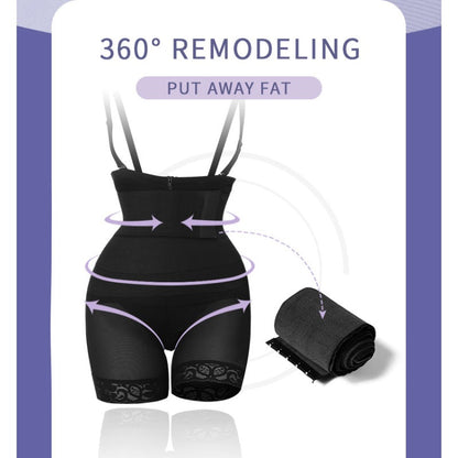 Butt lifter panty crotchless tummy control butt lift