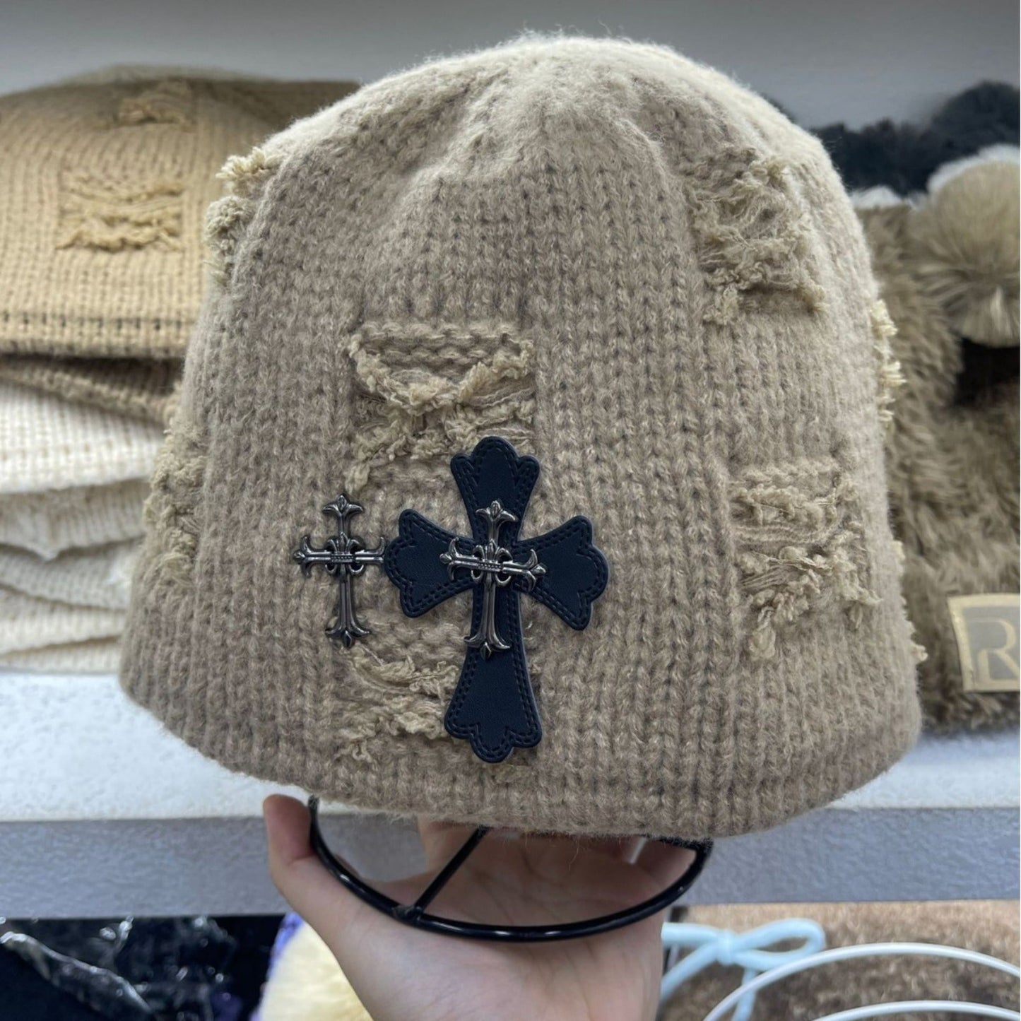 Chh Chrome Heart Beanie Bucket Hat Winter