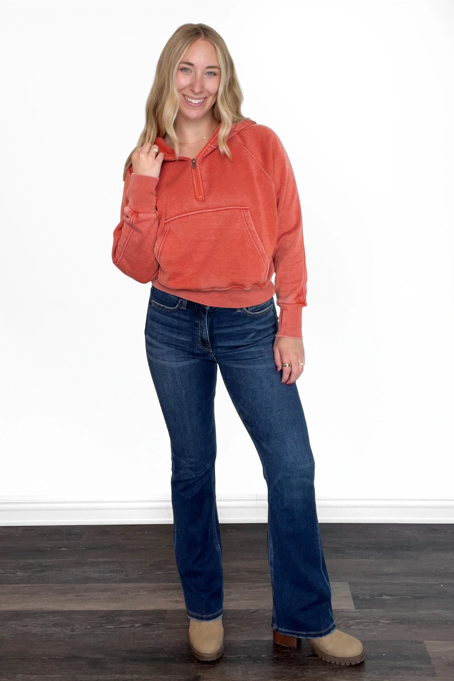 ALB Custom Women's Quarter Zip Hoodie