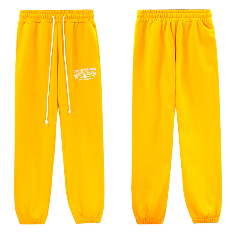Denim Tears Outfit:Hoodie/Sweatpants (Separate Purchase Options) Casual Hooded Sweatshirt Sweatpants