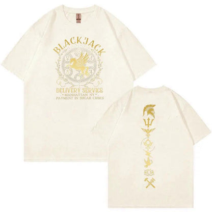 Camp Half Blood Percy Jackson T Shirts Man Women Retro Fashion