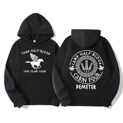 Camp Half Blood Graphic Sweatshirts Percy Jackson Long