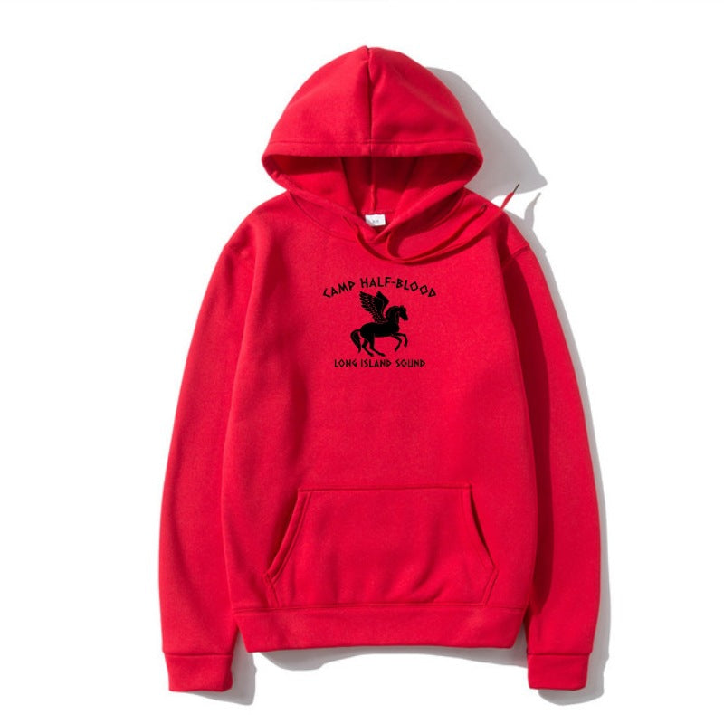 Camp Half Blood Greek DemiGod Inspired Hoody Outerwear Orang