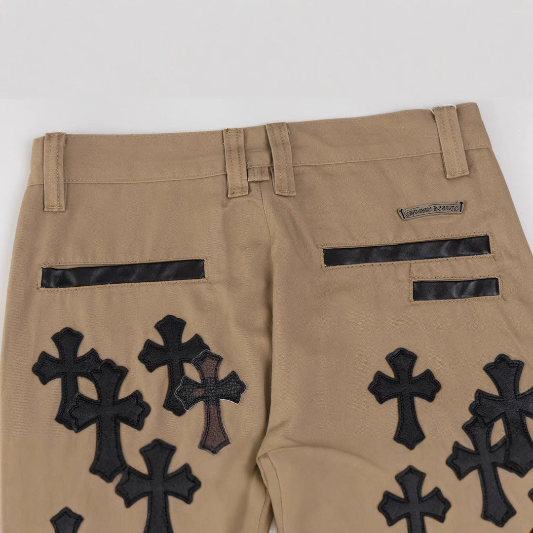 CHH Chrome Hearts Jeans Unisex Casual Loose Jeans