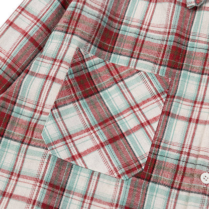 Denim Tears Shirt Plaid Long Sleeve Shirt Casual Shirt Jacket