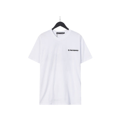 CHH Chrome Heart T Shirts Chrome Hearts Sanskrit Horseshoe Short Sleeve T-Shirt