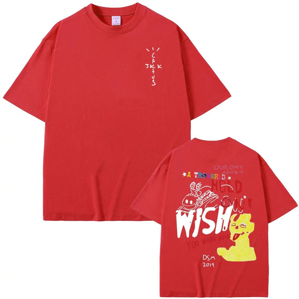 Cactus Jack Wish You Were Here Graphic Print T-shirt Men