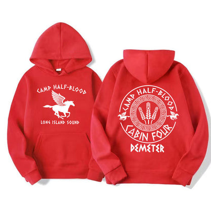 Camp Half Blood Graphic Sweatshirts Percy Jackson Long