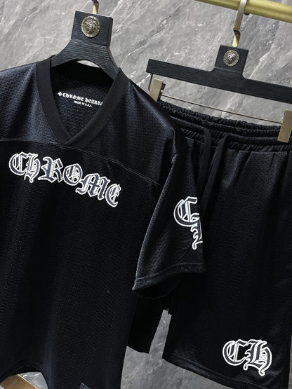 Chh Chrome Hearts T Shirts Ice Hockey Suit Set