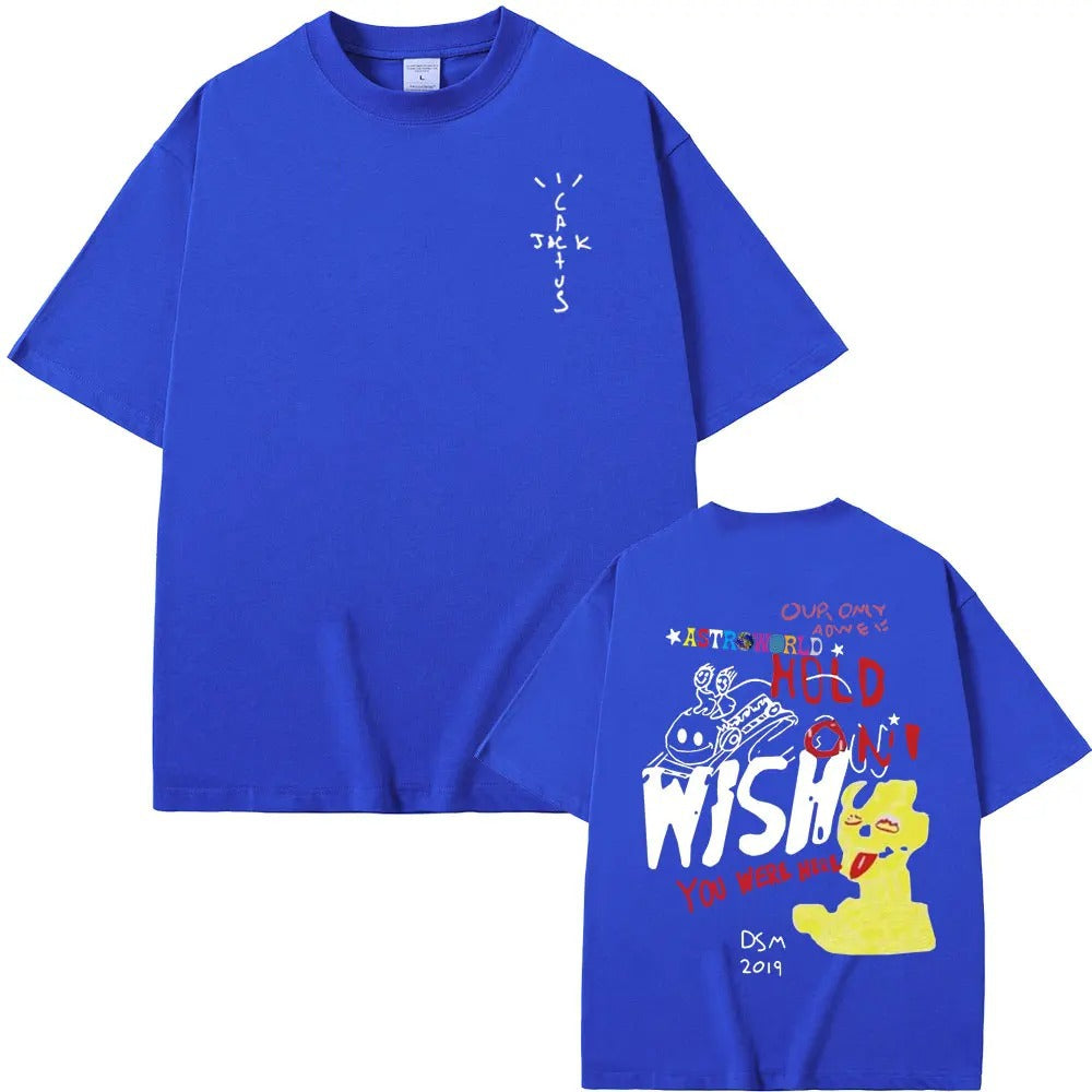 Cactus Jack Wish You Were Here Graphic Print T-shirt Men