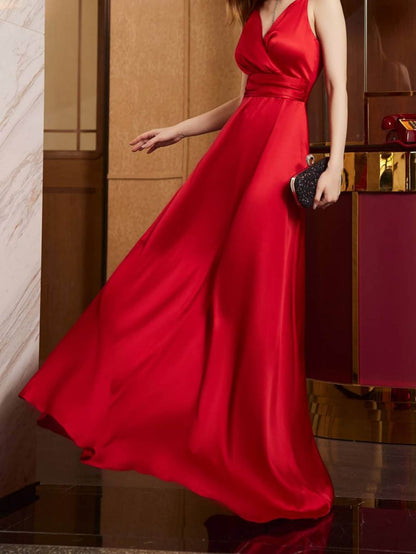 Corset Dress Summer Sexy Suspenders Long Long Dress Bridesmaid Evening Dress