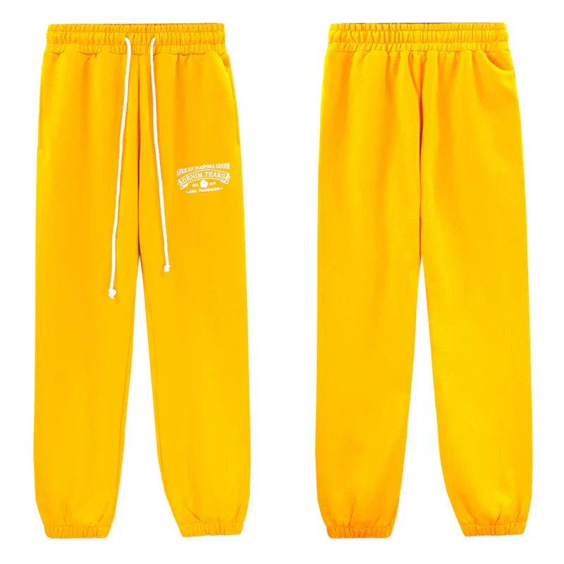 Denim Tears Outfit:Hoodie/Sweatpants (Separate Purchase Options) Casual Hooded Sweatshirt Sweatpants