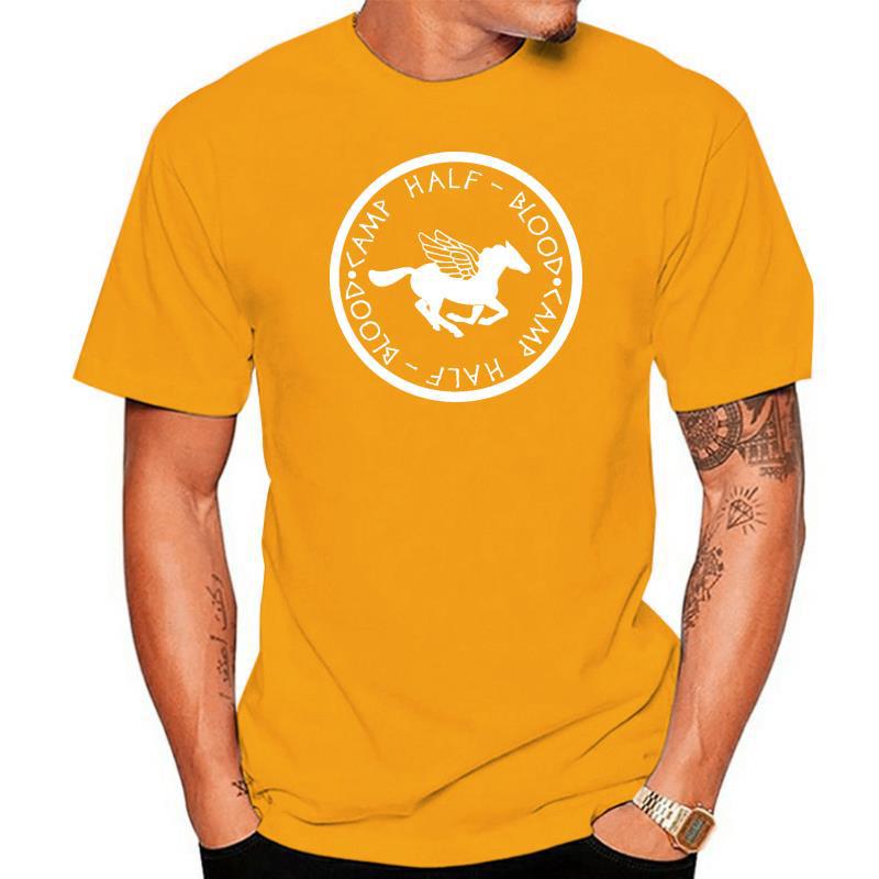 Camp Half Blood Logo ManT-Shirt T Shirts Short Sleeve Leisur