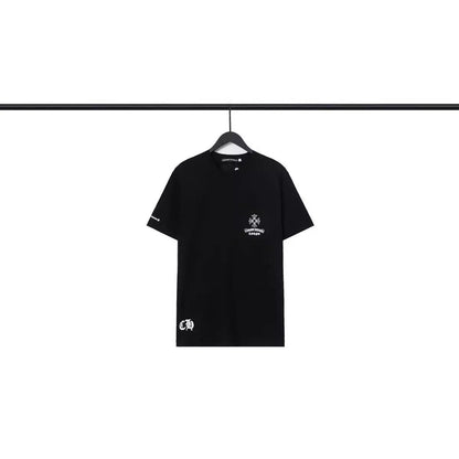 CHH Chrome Heart T Shirts Croix Cross Gypsy Cotton Crew Neck Short Sleeve T-Shirt