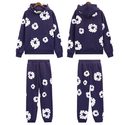 Denim Tears Outfit:Hoodie/Sweatpants (Separate Purchase Options) Casual Pants