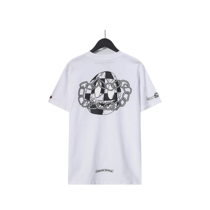 CHH Chrome Heart T Shirts Back Cross Short Sleeve T-Shirt