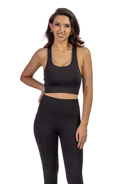 Women's Double Lined Ribbed Bralette