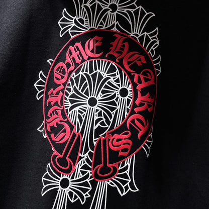 Chh Chrome Hearts Hoodie Horseshoe LOGO Phantom Zip Cardigan Jacket Sweater