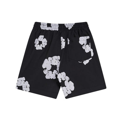 Denim Tears Outfit:T Shirt/Shorts (Separate Purchase Options) Shirt Loose Shorts Men and Women Casual Suit
