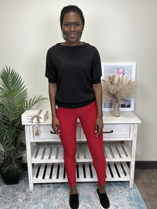 Confidence Boost Women's Textured Leggings