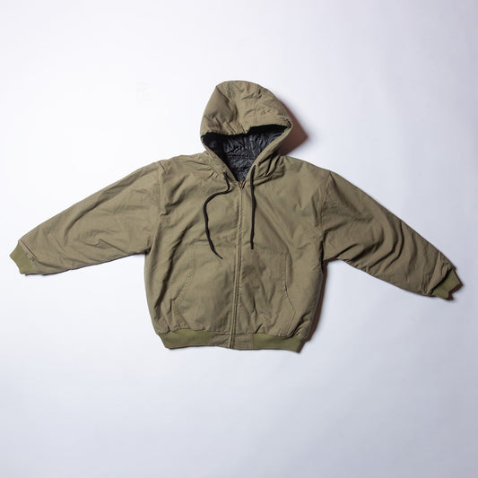Olive Green Carhartt Style Jacket  Size L